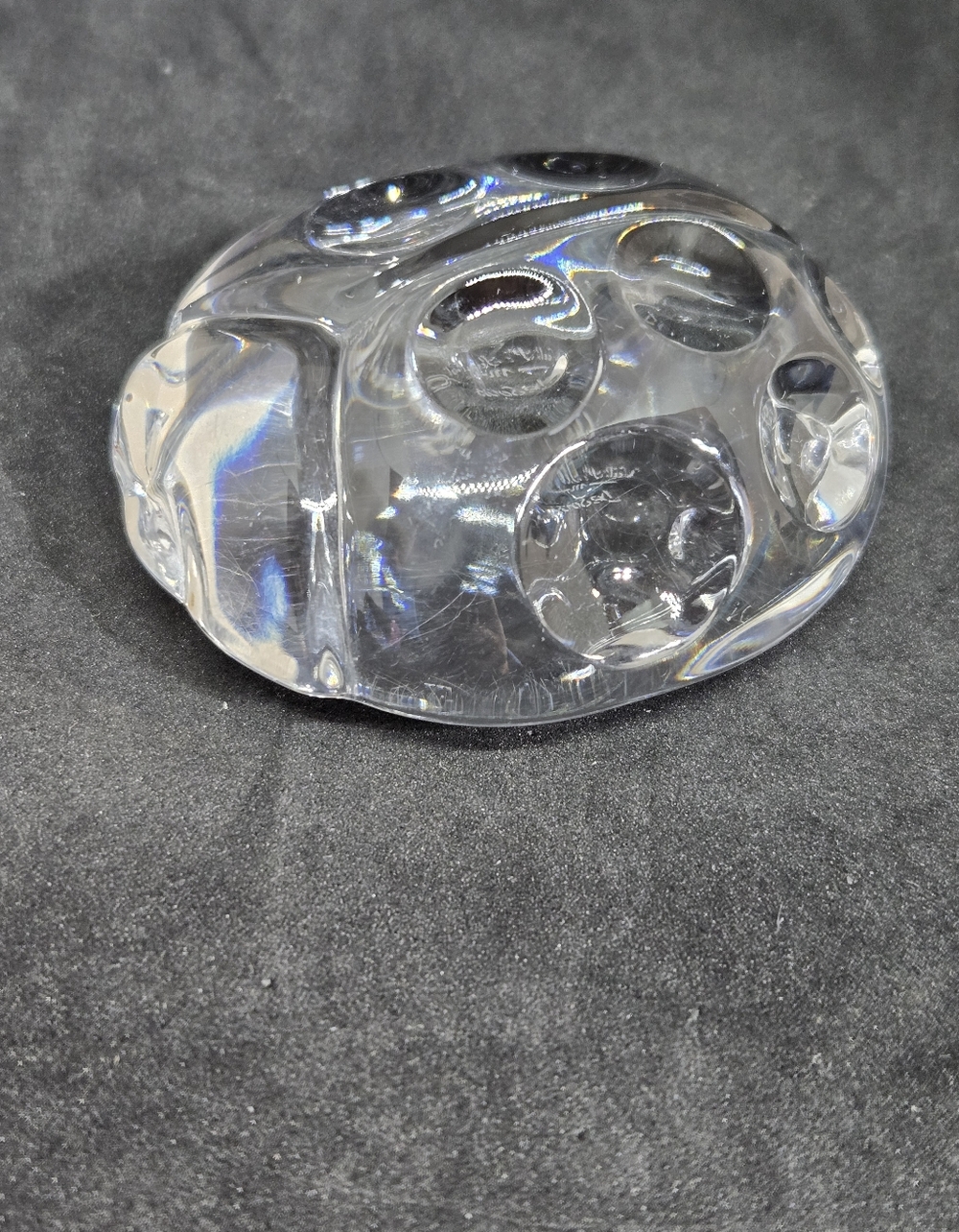 Val St. Lambert de Sousa Crystal Ladybug Paperweight - Picture 4 of 11